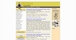 Desktop Screenshot of gajdy.cz